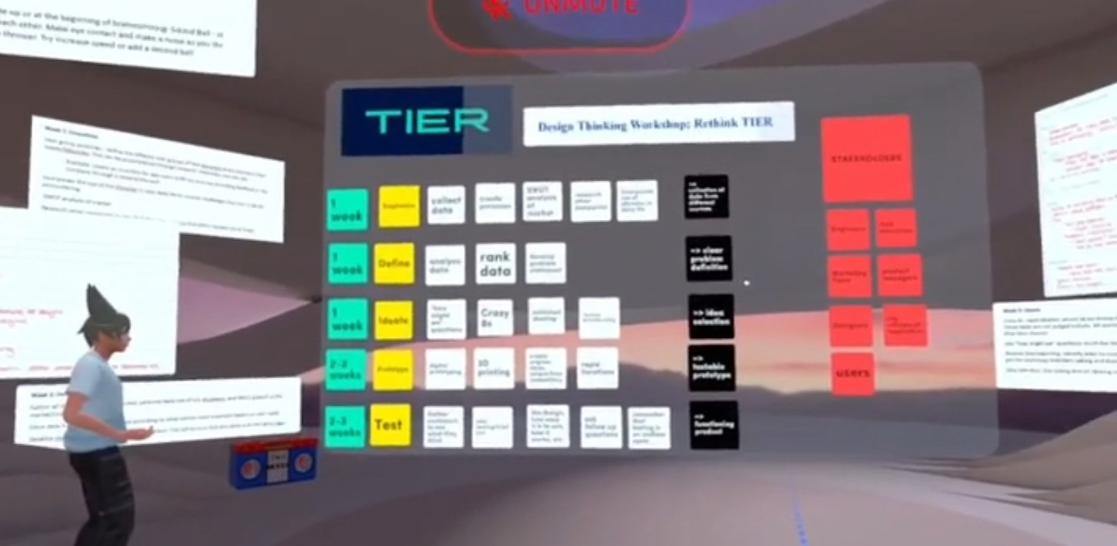 Read more about the article First team meeting in VR
